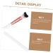 FOMIYES 3pcs Fish Tail Brush Nose Makeup Tool Nose Makeup Brush Nose Contour Brushes Aluminum Tube - Buy Online on GoSupps.com