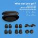 Beszeith Soft Foam Ear Plugs - Noise Reduction & Hearing Protection for Sleep, Work, Concerts - Reusable Silicone for Motorcycle & Snoring - Black - Buy Online on GoSupps.com