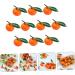 Zerodeko Fake Fruits 10pcs Stand for Decoration Simulation Oranges Ornament Realistic Oranges Artificial Fruit Decor Faux Tangerines Fake Oranges Layout Scene Decor Toy Set Foam Desktop - Buy Online on GoSupps.com