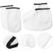 FOMIYES 6 Pairs Hand and Foot Mask Moisturizing Hand Gloves Paraffin Wax for Hands Moisturizing Gloves Wax Socks Paraffin Socks Covers Paraffin Wax Foot Liners Feet Care Mask White Spa - Buy Online on GoSupps.com