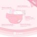 SUNKISS Masterpiece Adult Diapers - Unisex Disposable Incontinence Briefs with Tabs Odor Control Pink Medium (10 Count) | Shop Internationally - Buy Online on GoSupps.com