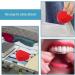 Buy Taoranju 2-Piece Orthodontic Retainer Cases - Ventilated Dental Storage Boxes in Red & Blue for Mouth Protection - Buy Online on GoSupps.com