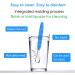 WILsem Tongue Cleaner - Reusable Stainless Steel Tongue Scraper with Non-Slip Handle - Travel-Friendly Blue Mouth Brush - Buy Online on GoSupps.com