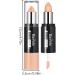 Cream Contours Stick Dual-Ended Full Coverage Wonder Stick | Long Lasting & Waterproof Contours Sticks Kit for Light Skin Face Makeup 2# - Buy Online on GoSupps.com