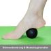 Massage Balls for Myofascial Relief - Hard Lacrosse Balls for Back Legs Feet & Hands - Trigger Point Massage Balls (2 Pieces Black) - Enhance Yoga & Muscle Relaxation - Buy Online on GoSupps.com