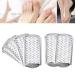 6Pcs Foot File Callus Replacement Blades Pedicure Rasp Stainless Steel Big Hole
