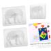 Hohopeti 2pcs Elephant Epoxy Mold stencils for crafts molds for chocolate Silicone DIY Mould coaster 3d Soap - Buy Online on GoSupps.com