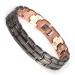 Enercoppex copper bracelet for arthritis and joints pure copper magnet therapy bracelets for carpal tunnel 3500 gauss effective magnet for pain relief healthy jewelry gift (COB-0105B)