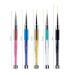 5 Pieces Nail Art Liner Brush Set - Professional Acrylic & Gel Brushes for Precise Nail Art - Buy Online on GoSupps.com