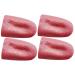 Toyvian 4 pieces wrong tongue proparriatric toys silicone fake long tongue false tongue trick real looking tongue pebble adult woman performance props as shown as shown