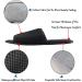 Portable Travel Foldable Slippers Open Toe Hotel Spa Slippers Cotton Non-Disposable Guests Slippers Business Trip Flight Slippers with Pouch Indoor House Shoes Anti-Skid Footwear Fit Men and Women 6.5 UK Black - Buy Online on GoSupps.com