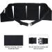 SUCONBE Adjustable Mastectomy Drain Holder with 4 Pouches and Shower Bag - Post-Surgery Recovery Support Kit for Breast Surgery Patients (Black) - Buy Online on GoSupps.com