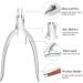 Sharp Ingrown Toenail Clippers Precision Toenail Clippers for Thick and Ingrown Nails Stainless Steel Nail Clipper Scissors Cutter Basic Nail Clipper - Buy Online on GoSupps.com