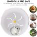 Silent 21cm Hamster Exercise Wheel for Small Pets - Quiet Jogging Wheel for Hamsters, Gerbils, Mice - Large Spinner for Sports and Running - Buy Online on GoSupps.com