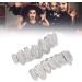 Shop Hip Hop Grillz for Teeth | Anggrek Silver Grillz Set - Perfect Halloween Party Gift & Accessories - Buy Online on GoSupps.com