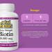 Natural Factors Biotin 10000Mcg 60 CT 60 Count (Pack of 1) - Buy Online on GoSupps.com