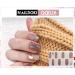 NAILDOKI Nail Stickers Full Wraps Self-Adhesive Gel Nail Art Decals - 6-01 for Women and Girls - Buy Online on GoSupps.com
