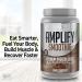 NDS Amplify Smoothie Whey Protein Powder Shake - Build Lean Muscle & Strength, Boost Energy, Lose Fat - Double Chocolate (30 Servings) - Buy Online on GoSupps.com