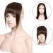 100% Remy Human Hair Clip-in Bangs | Natural Straight Fringe Hair Extensions - Buy Online on GoSupps.com