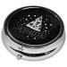 Buy Pizza Constellation Mini Round Pill Box | 3 Compartment Travel Pill Organizer | Portable Medicine Case for Home & Office - Buy Online on GoSupps.com