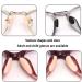 Dadop 96 Pairs Soft Foam Self-Adhesive Eyeglass Nose Pads - Sponge Anti-Slip | Pack of 96 - Buy Online on GoSupps.com