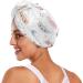 Colorful Bear Head Dry Hair Cap - Quick Drying 2 Piece Towel Set with Button Headband | Super Absorbent & Soft Comfort - Buy Online on GoSupps.com