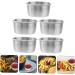 ABOOFAN 15 Pcs Sauce Cup Sauce Dipping Bowl Dipping Bowl Iced Coffee Cup Mini Dipping Small Appetizer Plates Serving Dish Mustard Plate Dishes Side Dishes Stainless Steel Fries - Buy Online on GoSupps.com