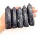 1-Pack of Natural Labradorite Stone Point Hexagonal Pyramid Suitable for Furniture Decoration Crystals Stone Mineral Specimen - Buy Online on GoSupps.com