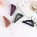 4 Pack Matte Triangular Hair Clips for Women - Non-Slip Colorful Hair Accessories - Buy Online on GoSupps.com