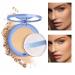 Oil Control Face Pressed Powder Matte Smooth Setting Powder Makeup Control Shine & Smooth Complexion Creates a flawless and lightweight makeup Portable Face Powder Compact (02Natural Beige)