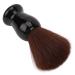 Soft Brown Nylonhaar Bearing Brush - Comfortable Black Handle Rich Foam for Salon & Travel Use - Buy Online on GoSupps.com
