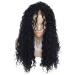 Buy Afro Wig for Women - Long Curly Synthetic Hair for Cosplay & Parties | 50s 60s 70s 80s Styles - Buy Online on GoSupps.com