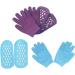 FRCOLOR 4 Sets Hand and Foot Care Set Spa Mittens Gloves for Spa Moisturizing Mitten Dry Cracked Hands Cosmetology Kit Moisturizing Gel Socks Vegetable Gel Miss Repair Hand Gloves - Buy Online on GoSupps.com
