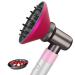 YTCHYYSK Diffuser Attachment for Dyson Airwrap with Adaptor and Gentle Air Attachment Set for Dyson Converting to Hair Dryer Gifts for Women Rose Diffuser and Light Gray Adaptor
