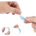 Veeteah Silicone Eyelash Pads | 5 Pairs Reusable Silicone Eyelash Pad - Reusable Silicone Eyelash Pad Lash Lift Supplies Lower Pads for Men Skin-Friendly - Buy Online on GoSupps.com