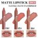 3 Colors Matte Lipstick Pack Set - Longwear Moisture Lip Crayon Collection - Waterproof Velvet Lip Stain - Nourishing Formula - 3 Count - Buy Online on GoSupps.com