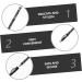 MUSISALY 4pcs Two-in-one Eyebrow Pencil Eyebrow Pencils with Pencil Sharpener Eyebrow Cosmetics Wooden Brown - Buy Online on GoSupps.com