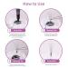 Teenitor 200 Pack Eyelash Extension Volume Lashes Fan Blossom Cups Glue Holder & Organizer Tools - Buy Online on GoSupps.com
