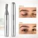 TOUCHBeauty Electric Eyebrow Hair Remover Trimmer for Women - Portable Painless Facial Shaver AG-1658 (Silver) - Buy Online on GoSupps.com
