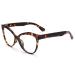 Bifocal Reading Glasses for Women Retro Cateye Blue Light Blocking Computer Glasses with Magnification Leopard 2.0 x
