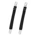 Harrison Howard Elastic Adjustable Women's Boot Straps Pant Stirrups with Extra Heavy Sturdy Clip 7.8inch-2pcs