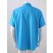 Moily Men's Retro Classic Two Tone Bowling Shirt - Blue, 3X-Large - Buy Online on GoSupps.com