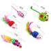 GOLDGE Cat Toys Kitten Toys for Indoor 16 Pcs Cat Interactive Toys Includes Cats Catnip Balls Mice Feathers Wand Toys Set Gift for Cat and Kitty - Buy Online on GoSupps.com