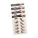 Gogogmee 4 Sheets Waterproof Eyebrow Stickers Eyebrow Tools 4d Artificial Eyebrow Tattoos Cosmetic 6d Hair 21x14.8cm Brown