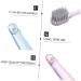 Plafope 6-Piece Classic Crystal Toothbrush Set for Adults - Durable Oral Care Brushes for Home Use - Buy Online on GoSupps.com