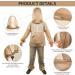 LOOGU Mosquito Suit - Lightweight Breathable Bug Net Set for Men & Women - Ideal for Fishing, Hiking, Camping, Gardening - L/XL Size Khaki - Buy Online on GoSupps.com