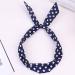 Shop Caoqao Women's Fashion Paisley Rockabilly Headband - Retro Cabled Hair Turban - Navy - 1 Pack - Buy Online on GoSupps.com