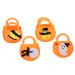 COLLBATH Halloween Candies Bags 4pcs Candy Bag Halloween Pumpkin Bag Bags Ghost Festival Candy Pouches Portable Child Bag