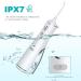 Water Dental Flosser - Portable Rechargeable Oral Irrigator | 4 Modes IPX7 Waterproof Teeth Cleaning Tool for Home & Travel - Buy Online on GoSupps.com
