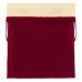 Segbeauty Blow Dryer Bag Hair Dryer Storage Bag 11.8x15.7 inches Satin Lined Storage Bags with Drawstring Wine Red Velvet Pouch Bag Travel Organizer for Diffuser Straighteners Clothes